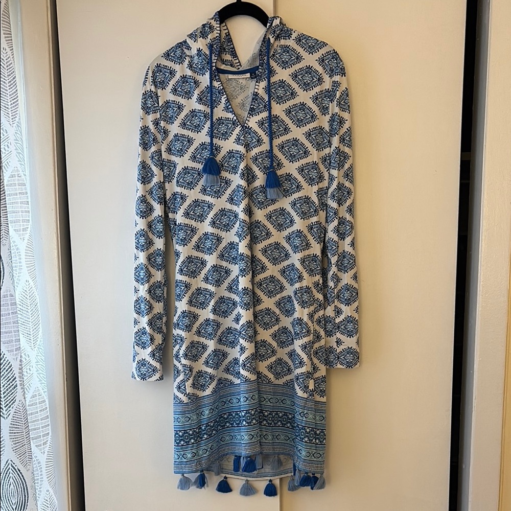 Cabana Life Blue and White SPF Protection Dress